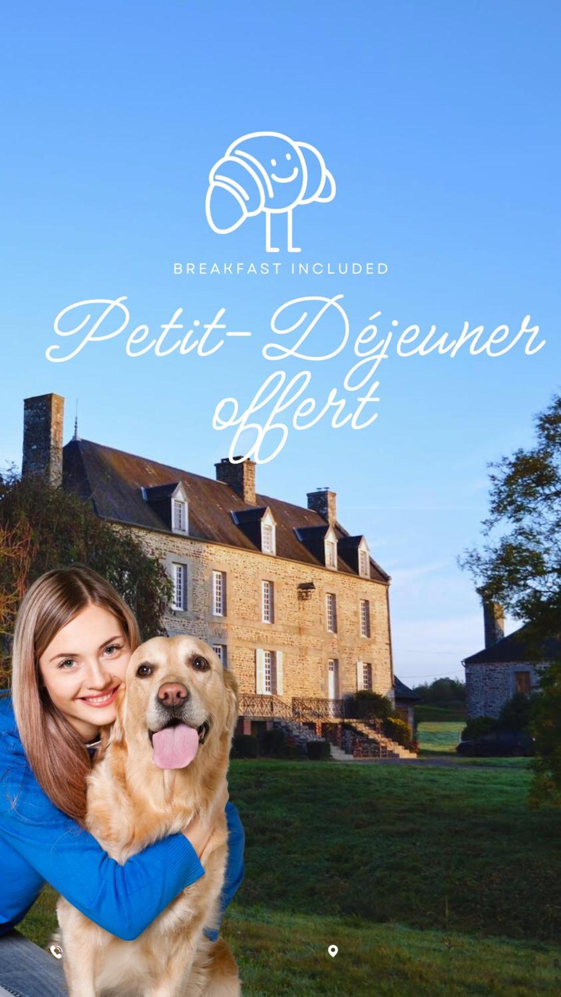 Chateau Isigny, Ideal Pour Les Familles Avec Enfants Et Les Animaux De Compagnie, Situe A Proximite Du Mont Saint-Michel Exterior photo